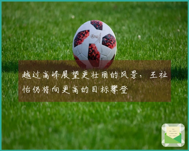 越过高峰展望更壮丽的风景，王祉怡仍将向更高的目标攀登