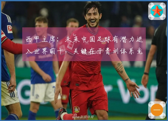 西甲主席：未来中国足球有潜力进入世界前十，关键在于青训体系竞争力不足